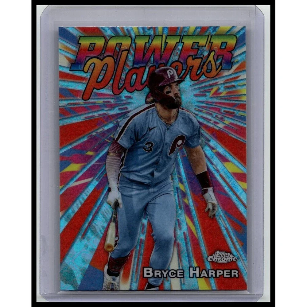 2025 Topps Chrome Bryce Harper #PP-6 Philadelphia Phillies Base
